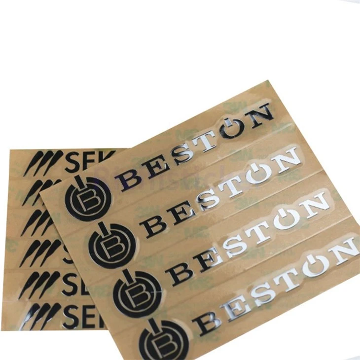 Electroformend Metal Nickel Sticker